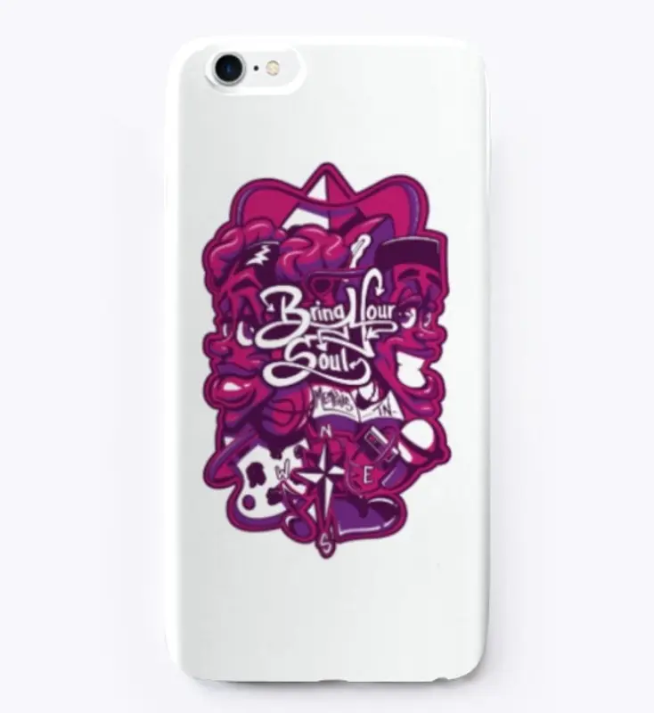 Toonkified #BringYourSoul iPhone Case